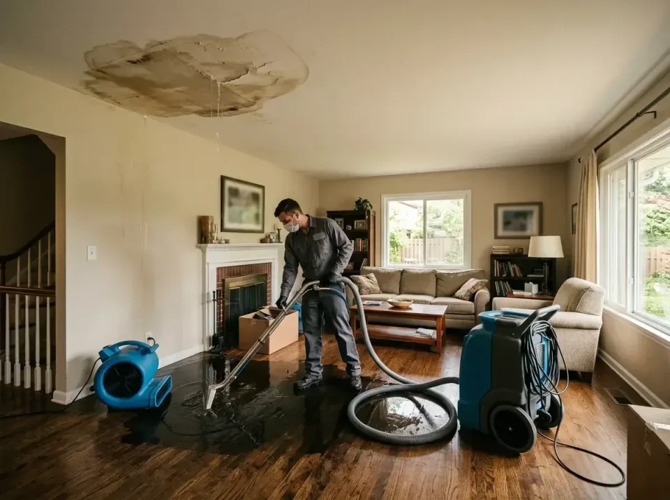 attic-pipe-burst-ceiling-drip-008 — frequently asked questions, Water Damage Restoration & Carpet Care in Ocean Grove, NJ